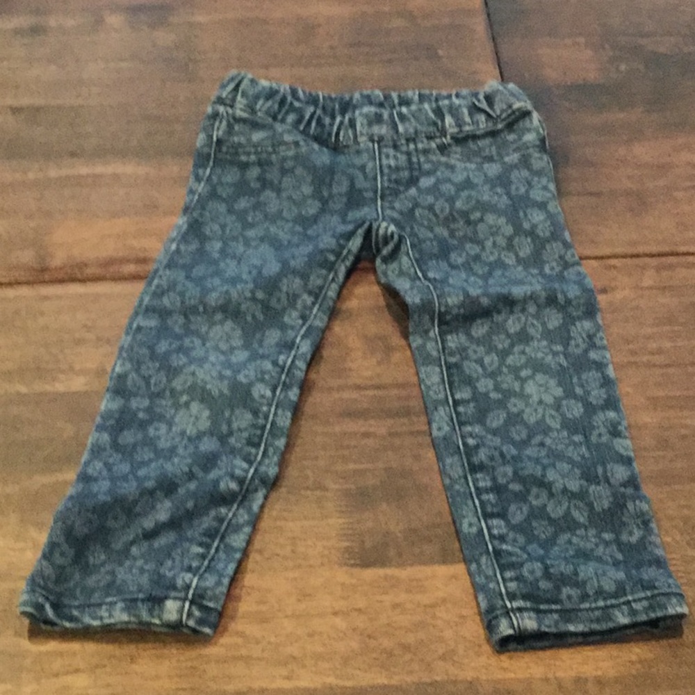 Floral Skinny Jeans